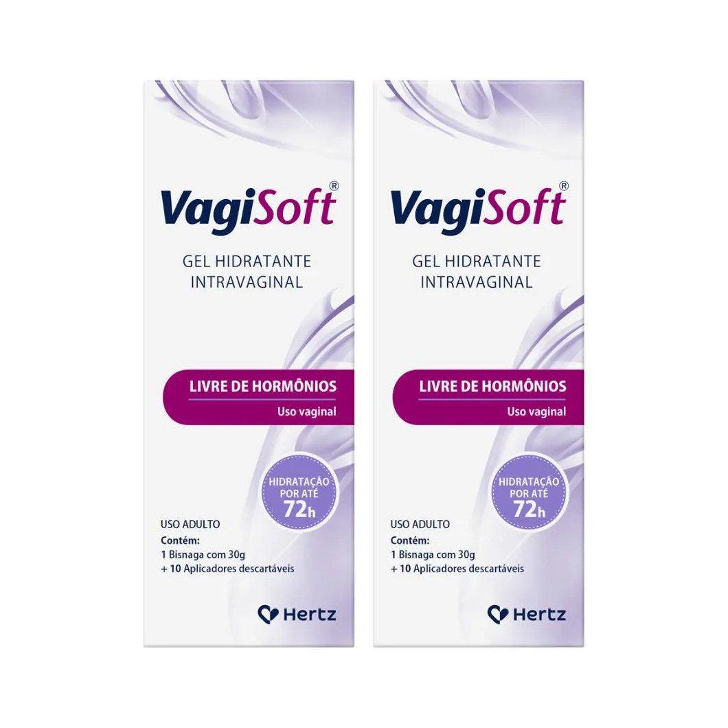 Kit 02 Vagisoft Gel Hidratante 30g - Kley Hertz