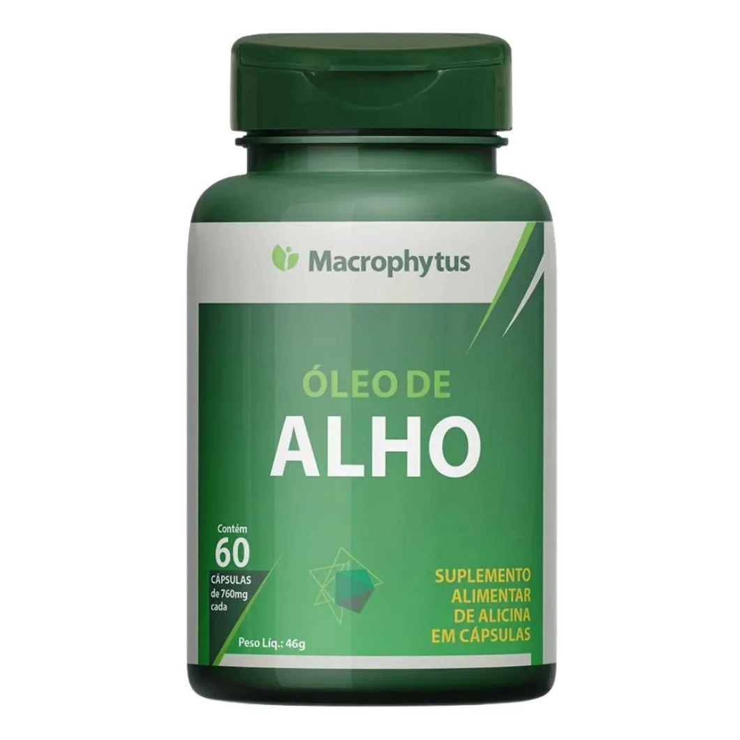 Óleo de Alho 760mg 60 cápsulas - Macrophytus