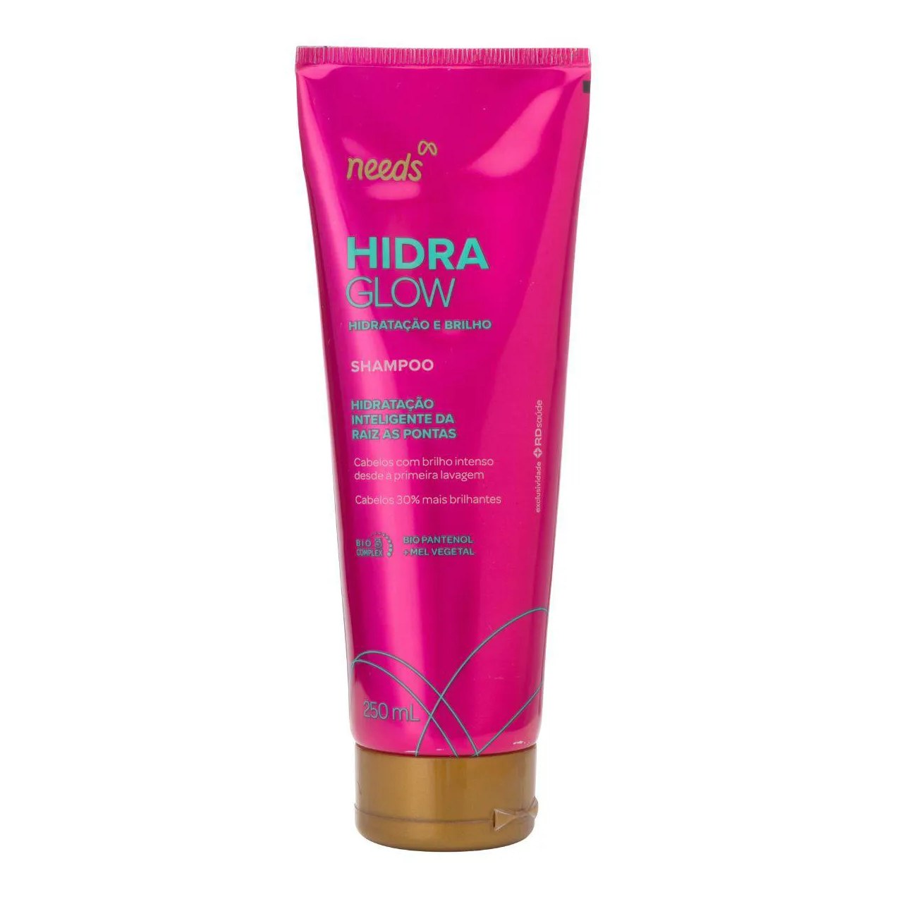 Shampoo Needs Hidra Glow Hidratação e Brilho 250ml