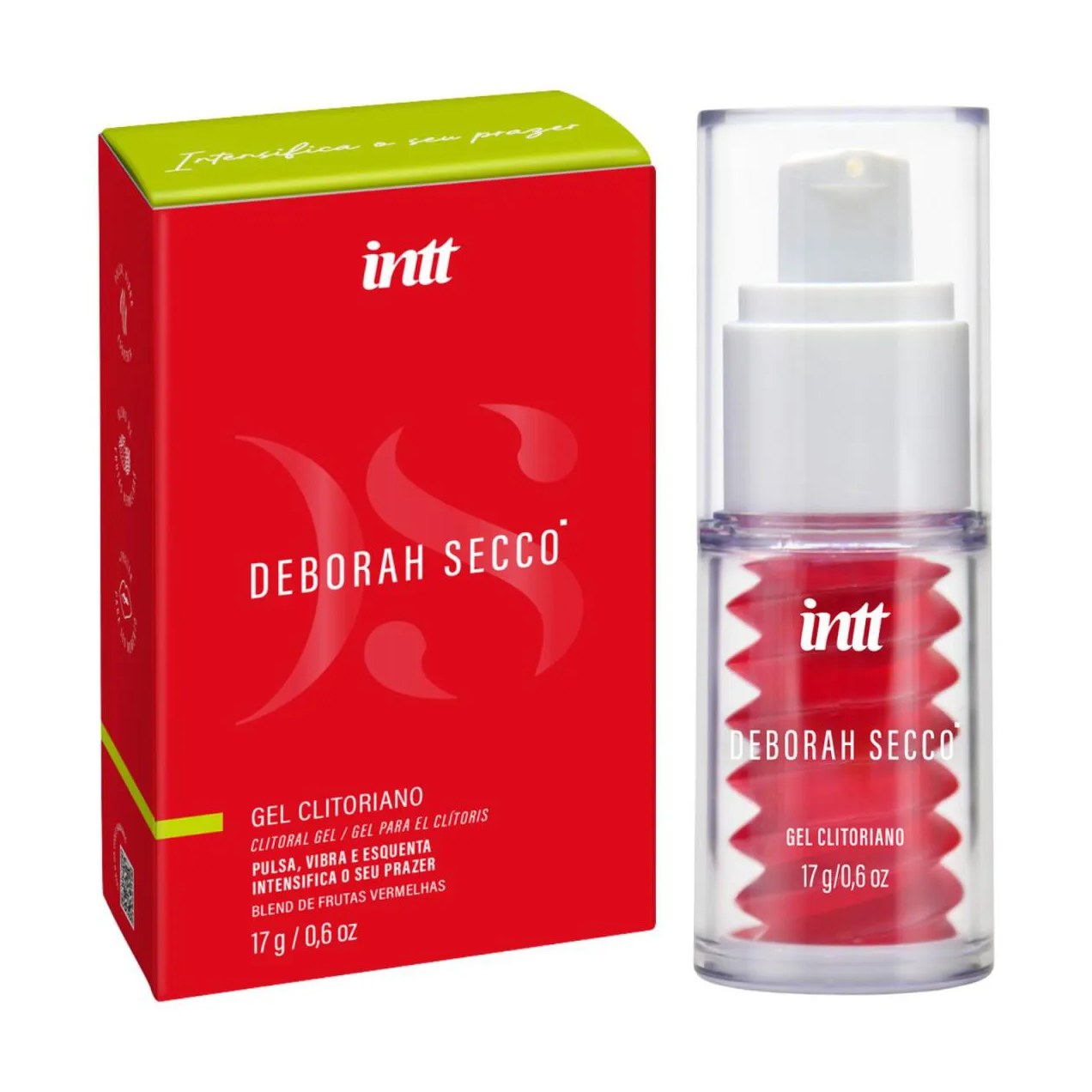 Gel Clitoriano Pulsa, Vibra e Esquenta Deborah Secco