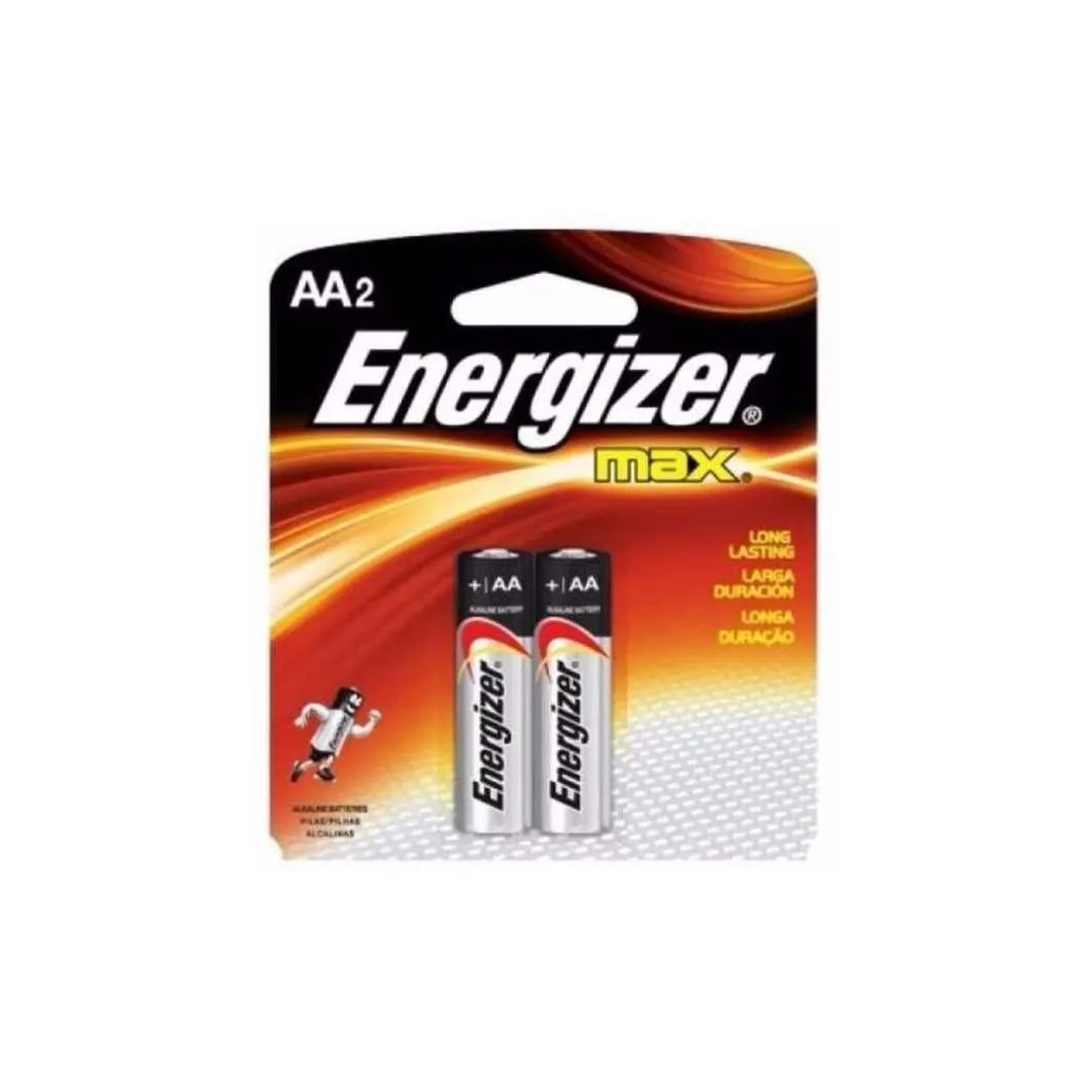 Pilha Energizer Max Pequena Aa 2 unidades
