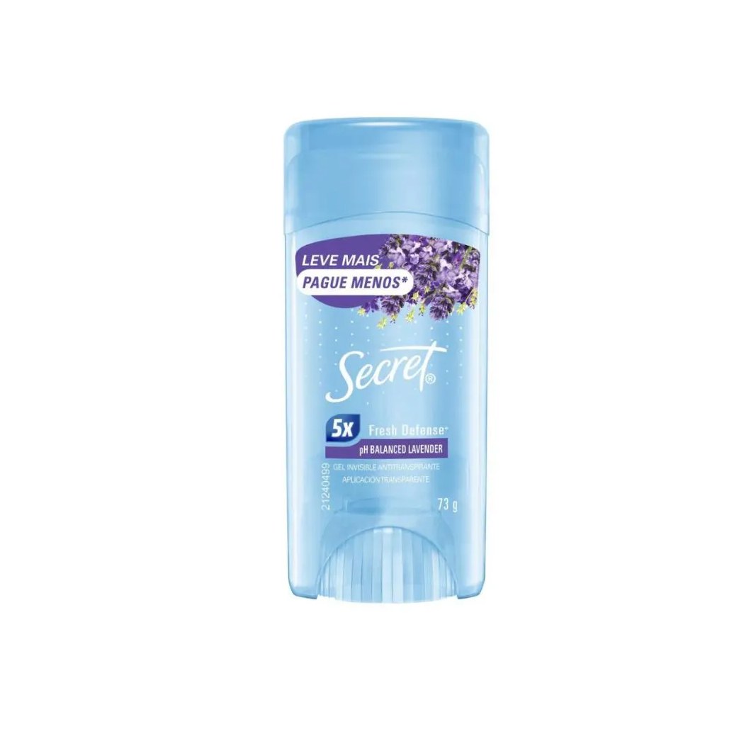 Desodorante Gel Secret Fresh Defense Lavender 73g