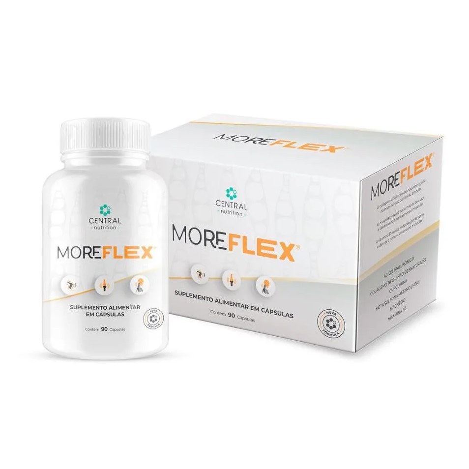 Moreflex 90 cápsulas - Central Nutrition