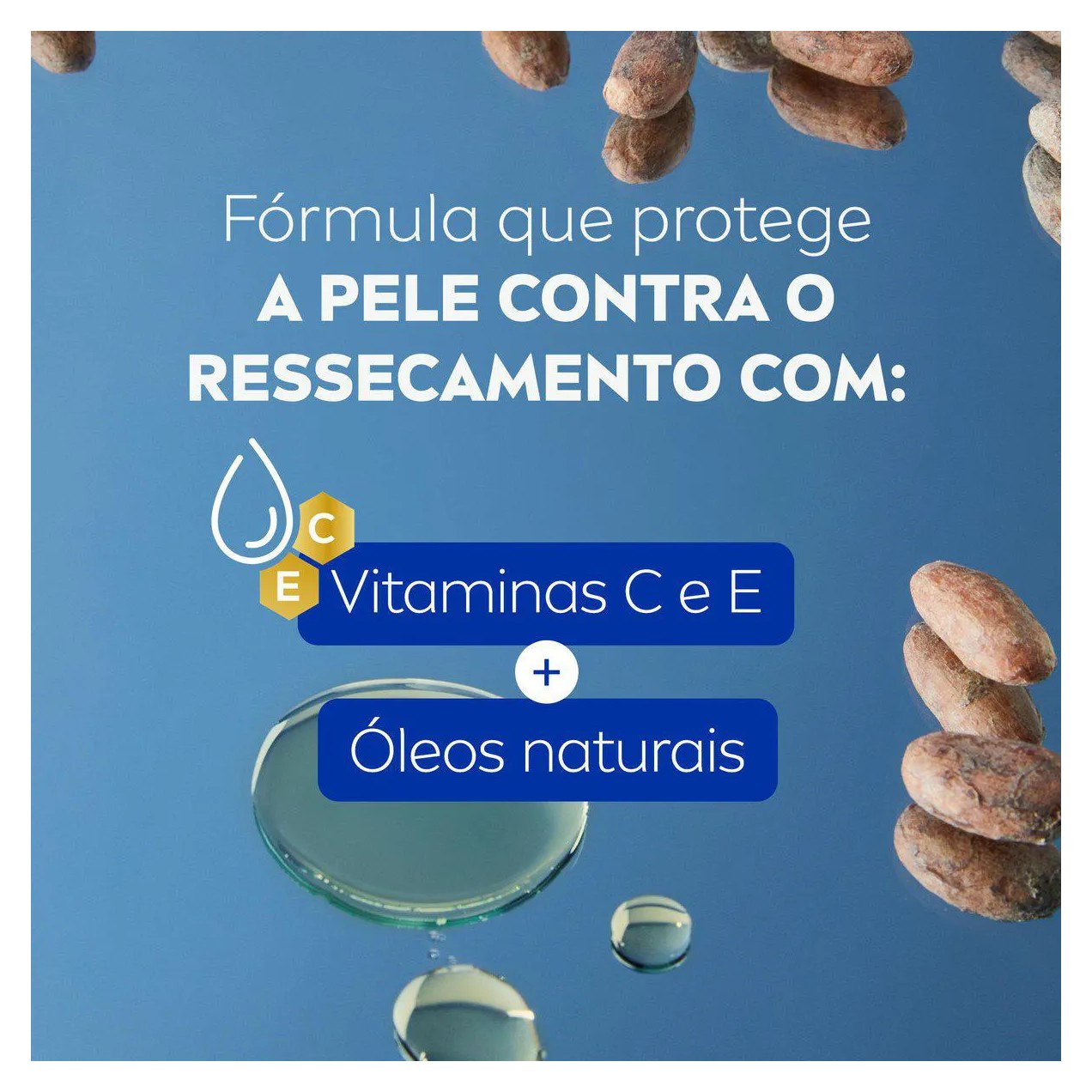Refil Sabonete Líquido Corporal Nivea Creme Care com 200ml