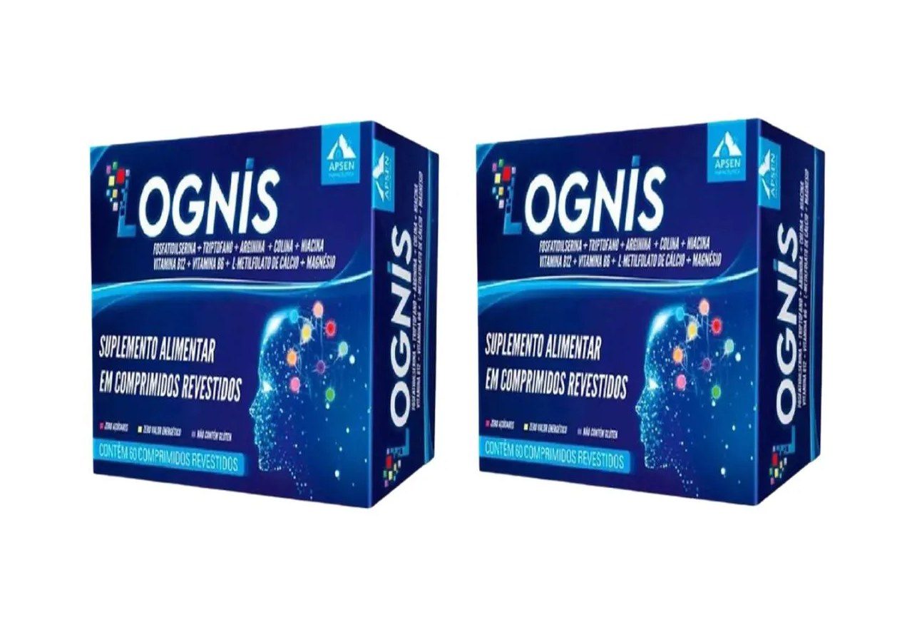 Kit 2 Lognis Suplemento Alimentar 60 comprimidos - Apsen