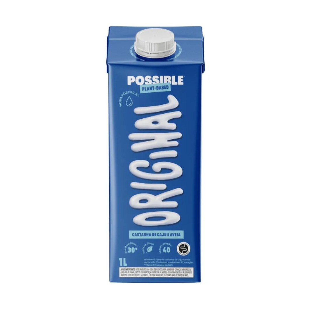 Bebida Vegetal Possible Sabor de Leite 1l U Unica