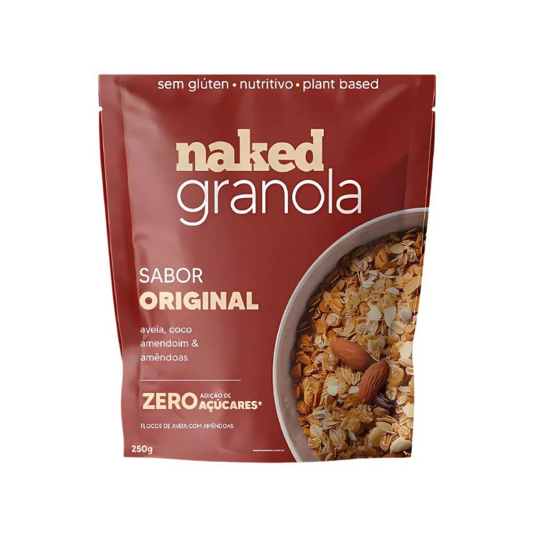 Granola Original com Aveia Naked Nuts 250g U Unica