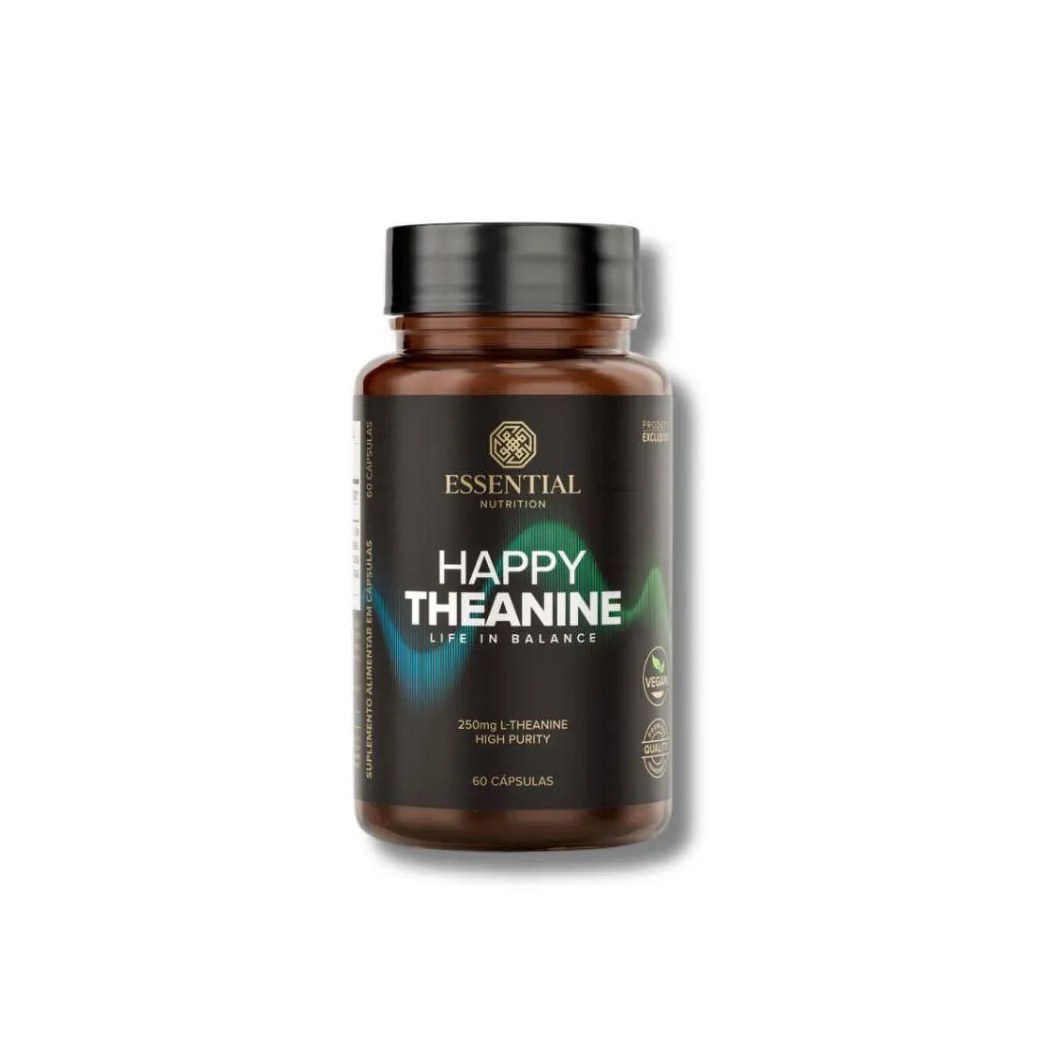Happy Theanine Essential Nutrition 60 cápsulas U Unica