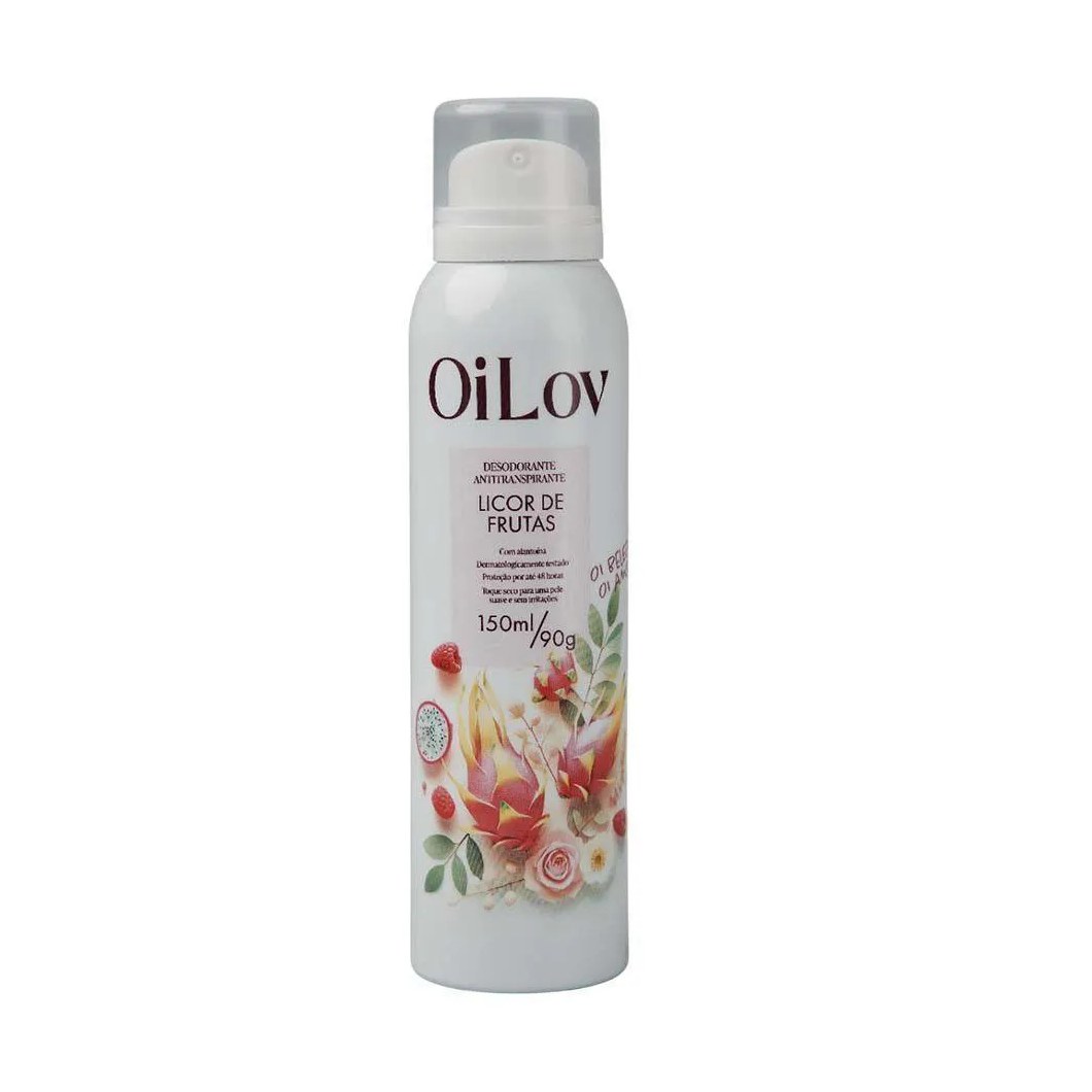 Desodorante Antitranspirante Licor de Frutas Oilov 150ml
