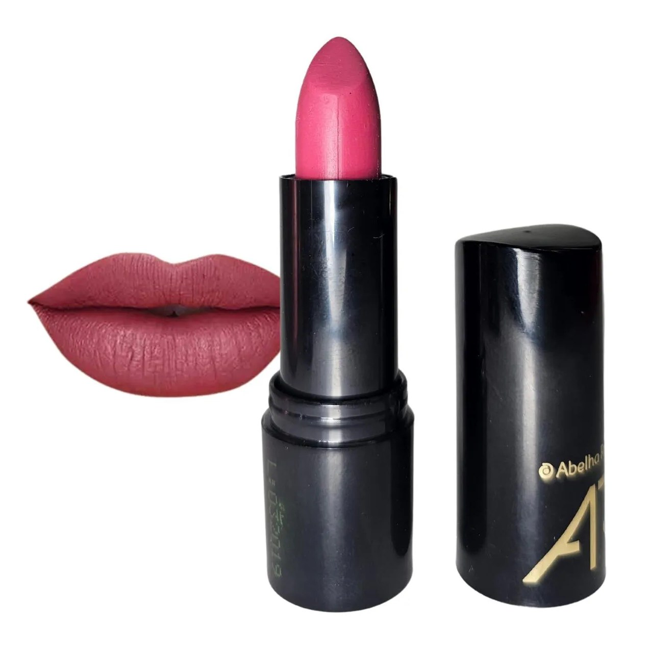 Batom Baile de Rosas Retinol-like Ar Maquiagem Abelha Rainha 3,8g