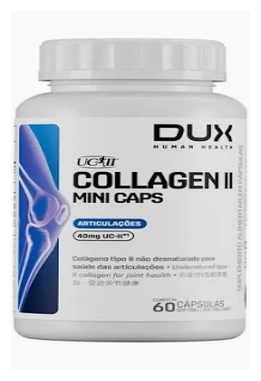 Colágeno Tipo 2 sem Sabor 60 Caps Dux