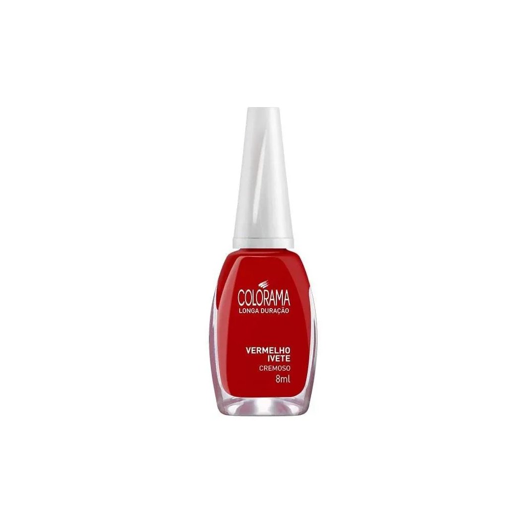 Esmalte Colorama Verniz Vermelho Ivete