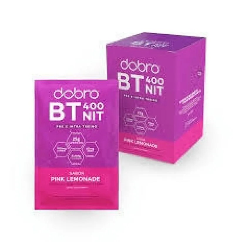 Bt Nitrato Sache Dobro (display 10 Sachês 30g) - Sabor: Pink Lemonade