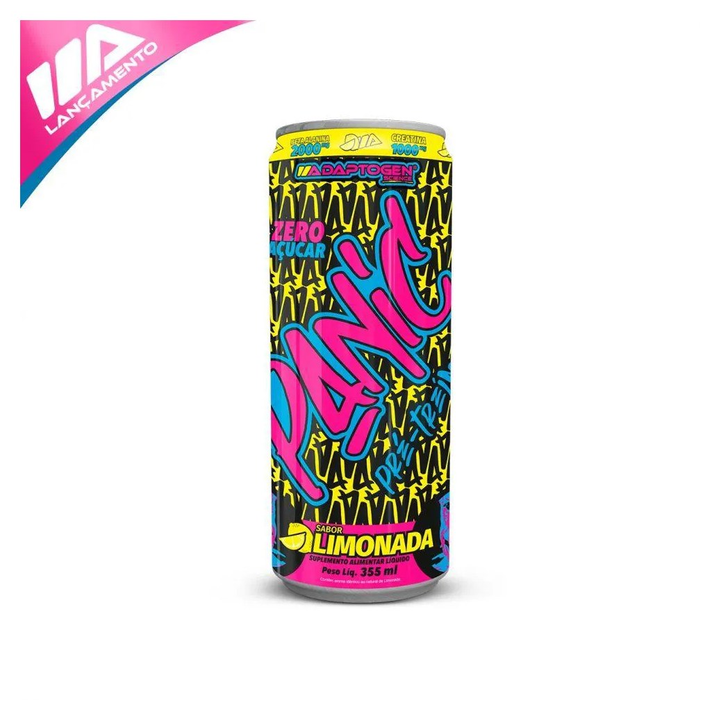 PANIC ENERGY (355 ML) - SABOR: LIMONADA