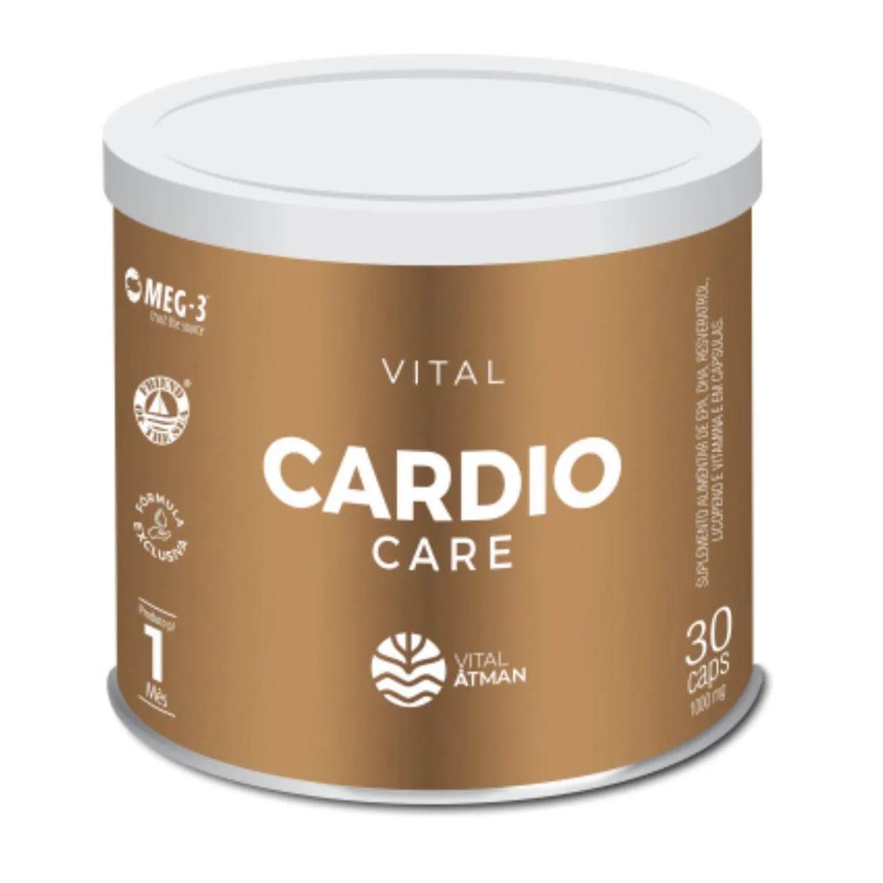 Vital Cardio Care Epa Dha Resveratrol Licopeno Vitamina e - 30 cápsulas