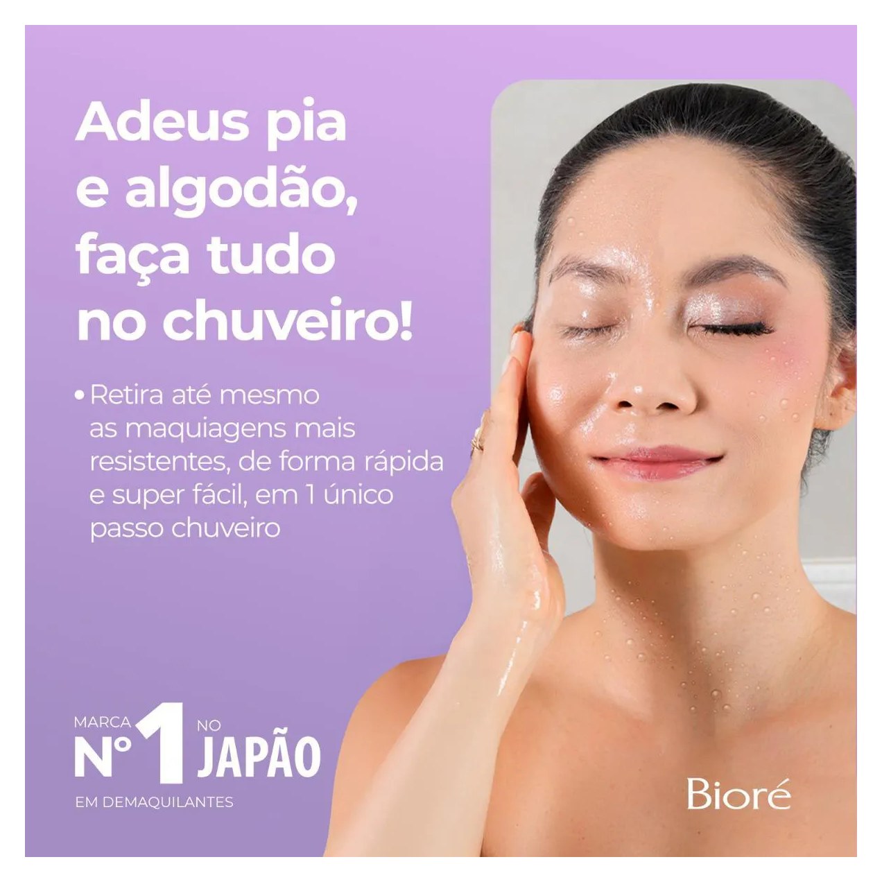 Óleo de Limpeza Demaquilante Bioré Cleansing 230ml