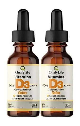Vitamina D3 Gotas 2 X 30ml Qualylife