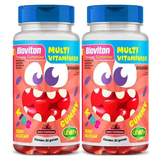 Multivitamínico Kids 2 X 30 Gomas Unilife