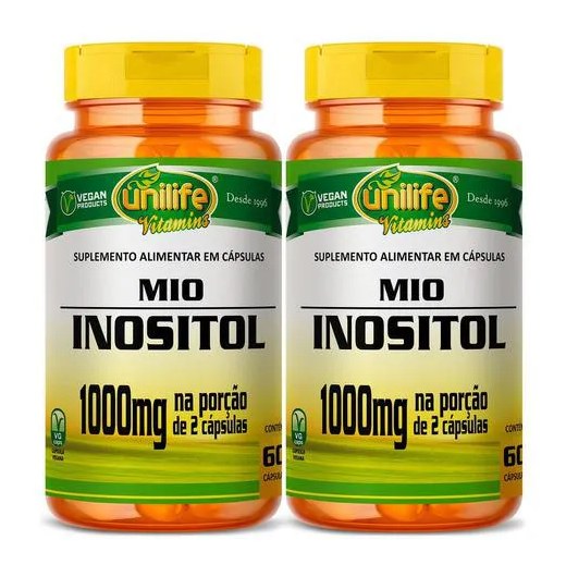 Mio Inositol 2 X 60 cápsulas Unilife