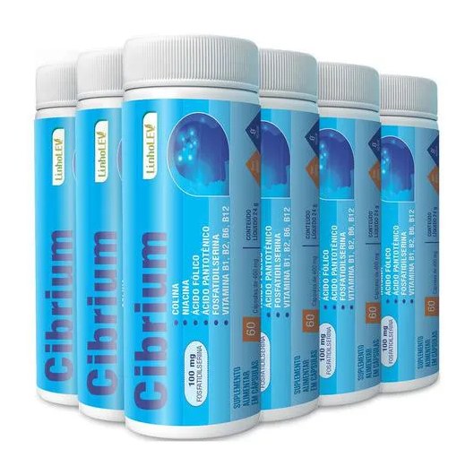 Acido Folico Cibrium 6 X 60 Capsulas Linho Lev