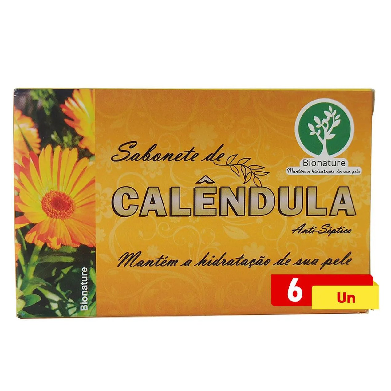 Sabonete de Calêndula 6 X 110g Bionature