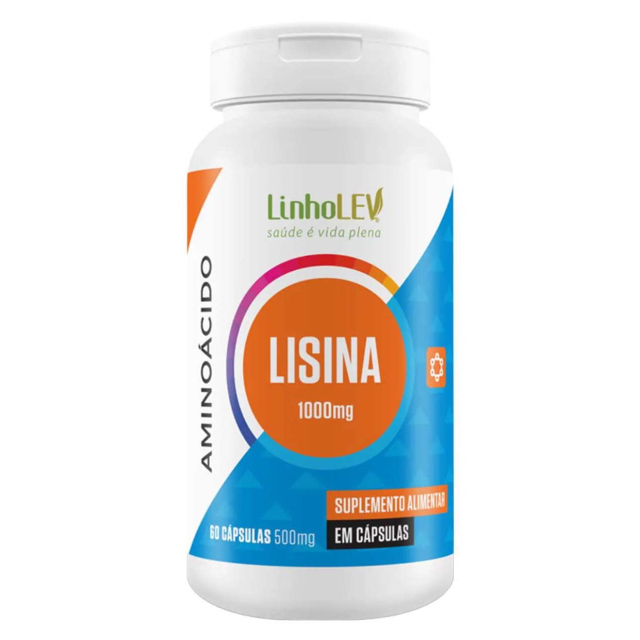 Lisina 60 cápsulas Linho Lev
