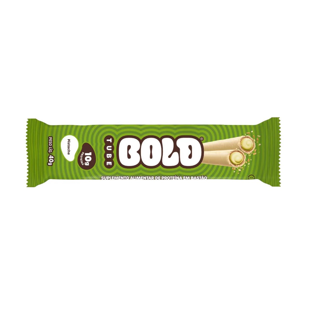 Snack de Proteína Bold Tube Pistache 40g