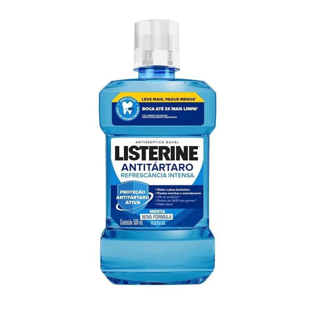 Enxaguante Bucal Listerine Tartar Control - 500ml