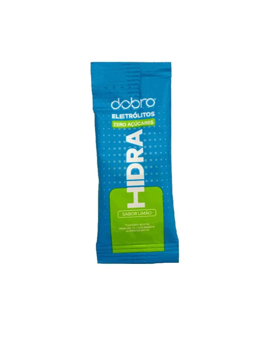 Hidra Eletrolitos Dobro (sachê 7g) - Sabor: Limão