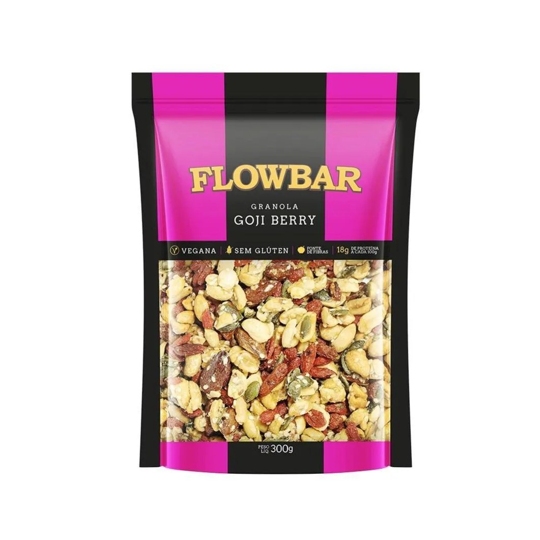 Granola Nuts Cranberry Flowbar 300g
