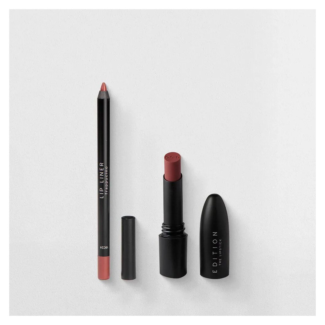 KIT LáPIS DE CONTORNO LABIAL MARROM + BATOM TERRACOTA OCéANE EDITION (2 PRODUTOS)