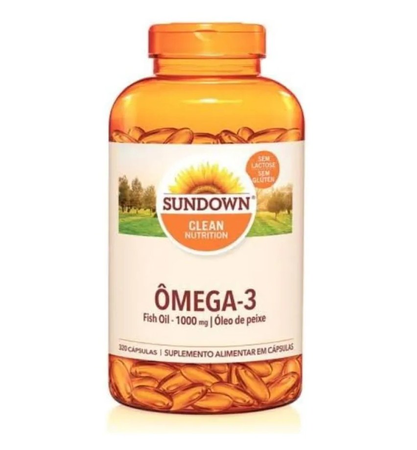 Sundown Ômega-3 Fish Oil 1000mg 320cps