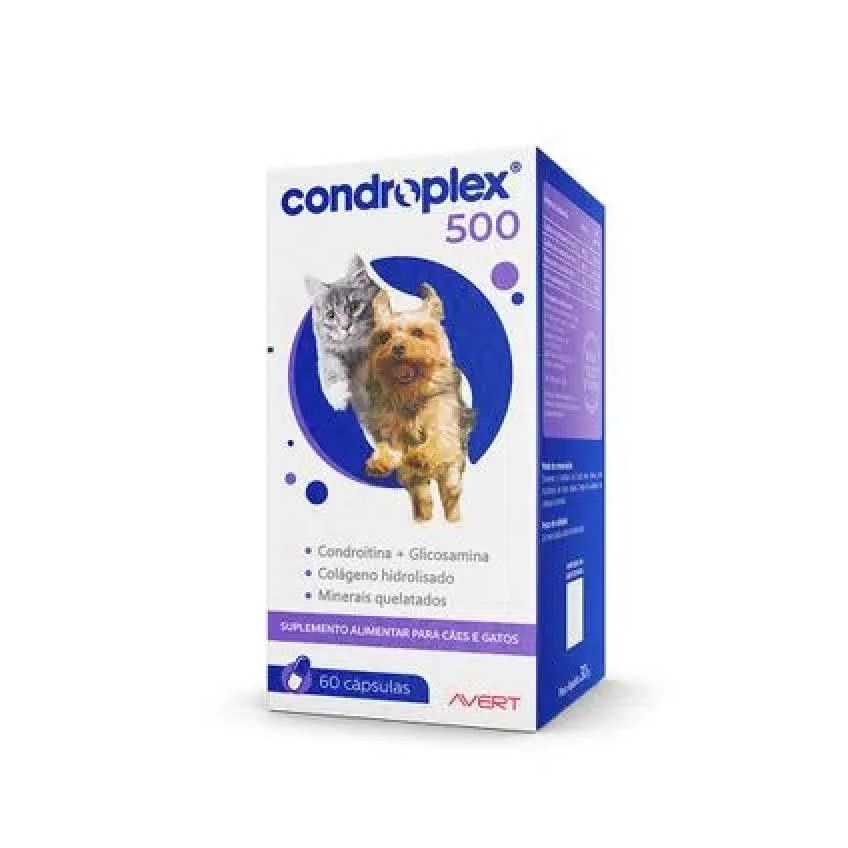 Condroplex 500mg - 60 cápsulas