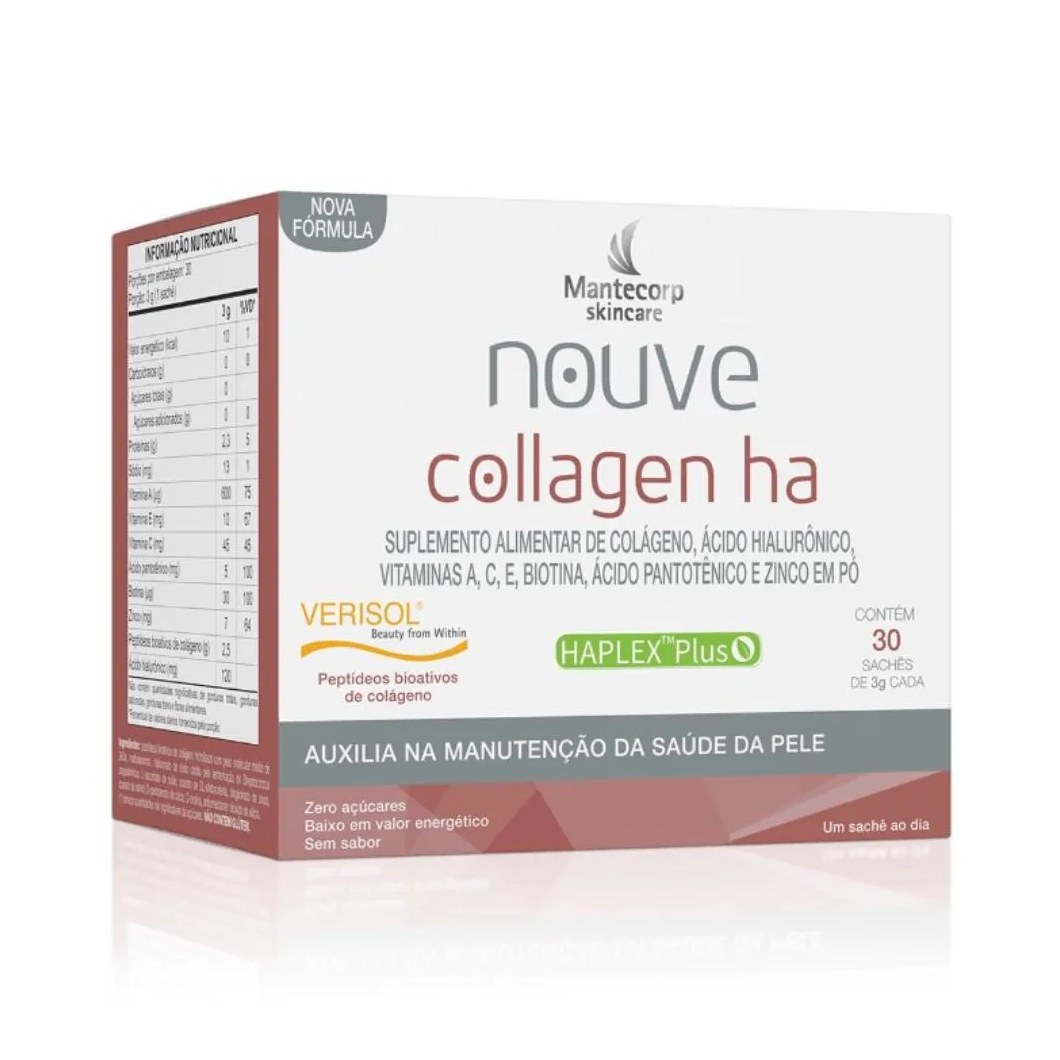 Suplemento Alimentar Nouve Collagen Ha 30 Unidades