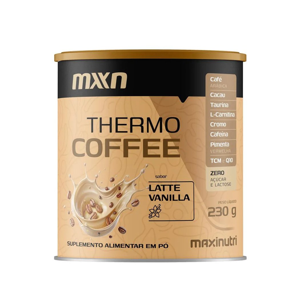 Thermo Coffee Vanila Latte 230g Maxinutri