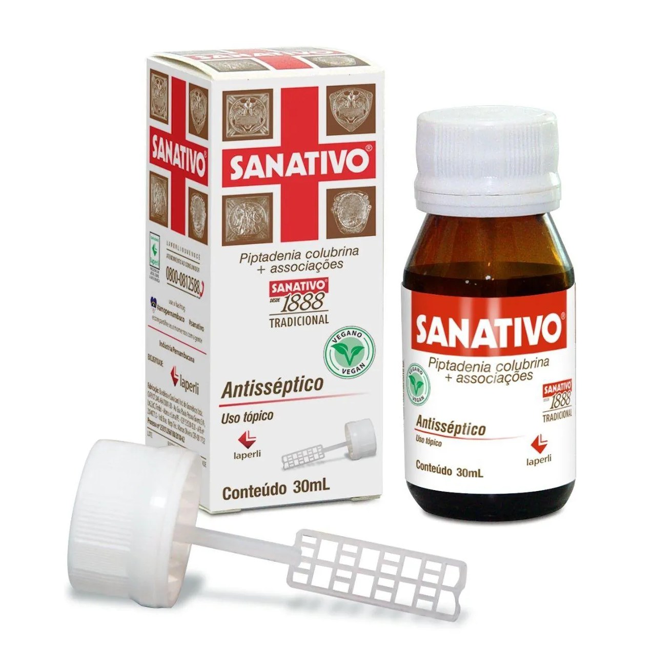 Antisséptico Tradicional Palheta Sanativo 30ml