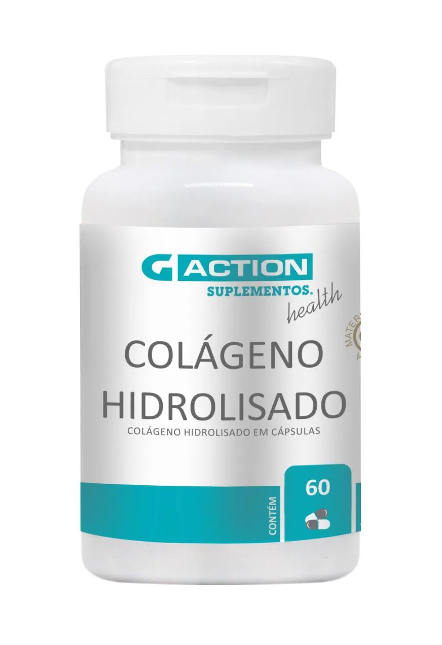 Colágeno Hidrolisado 60 Cápsulas Gaction