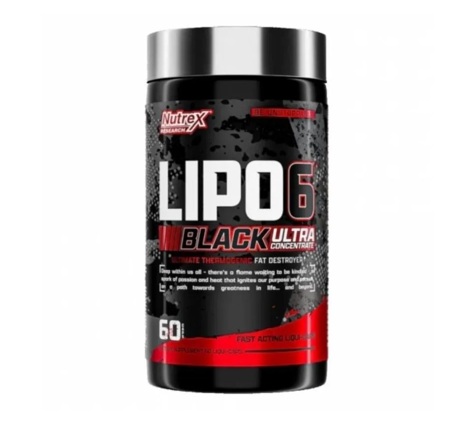Lipo Black Ultra Concentrado 60 cápsulas - Nutrex