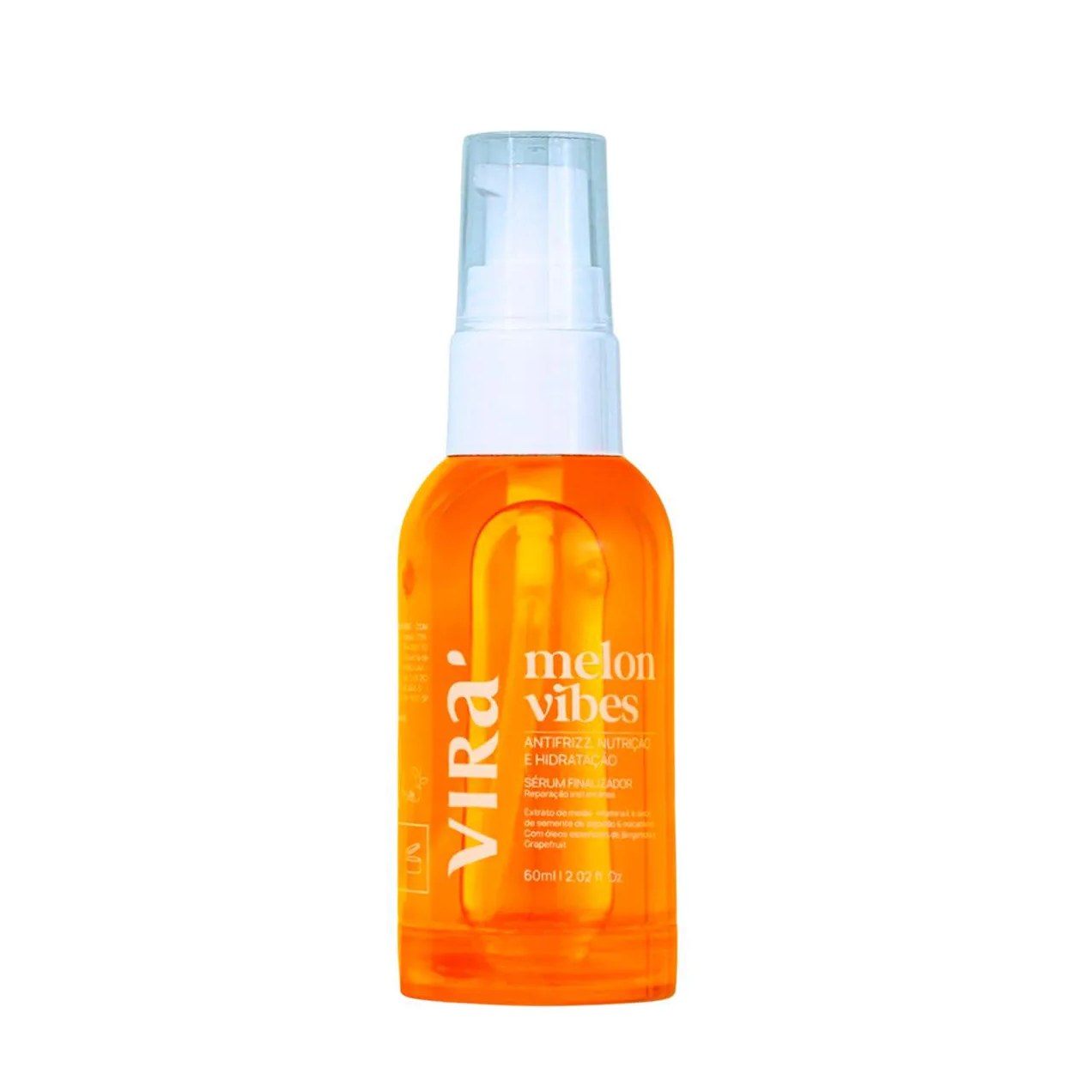 Sérum Finalizador Virá Cosmeticos Melon Vibes Multifuncional 60ml