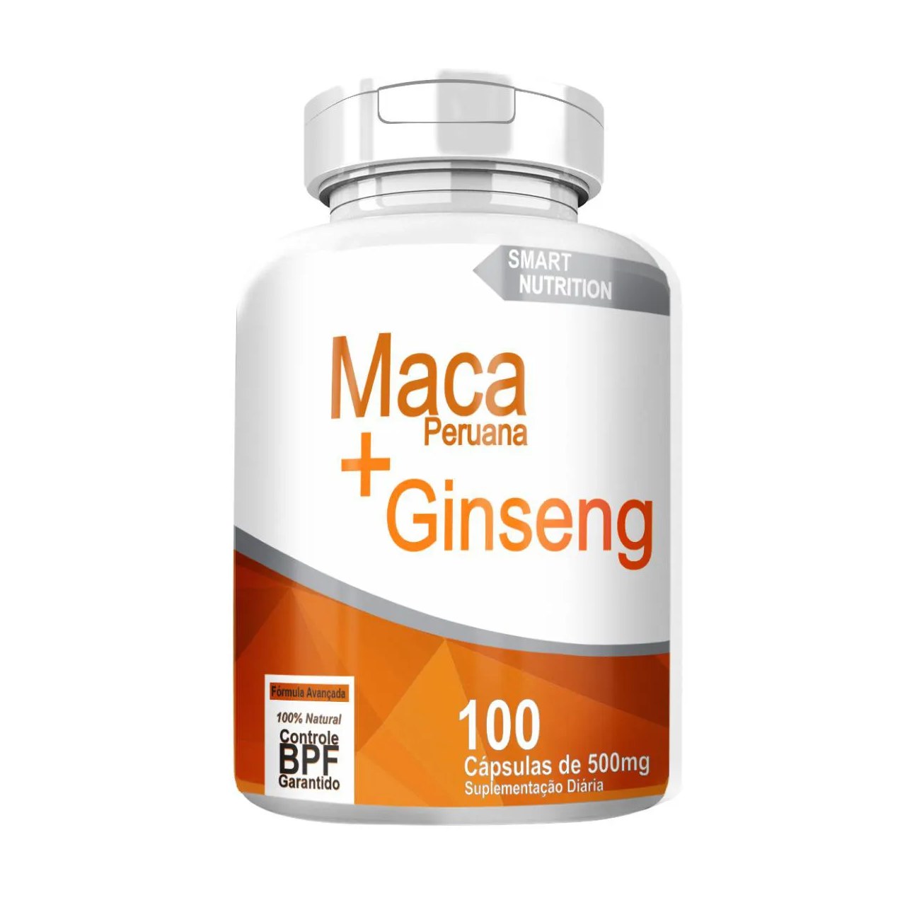 Maca Peruana com Ginseng 100 cápsulas