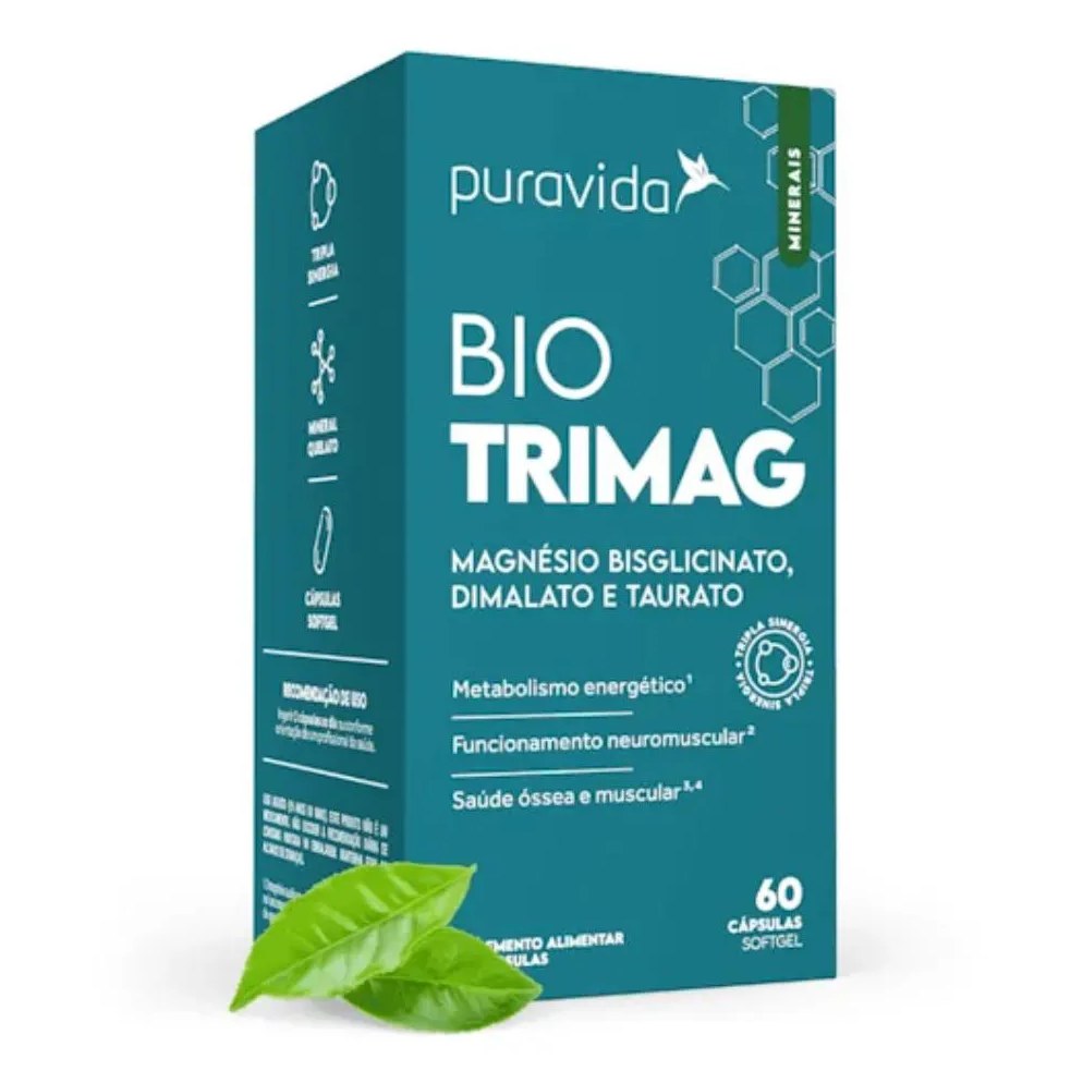 Bio Trimag 60 cápsulas Pura Vida - Bisciglinato