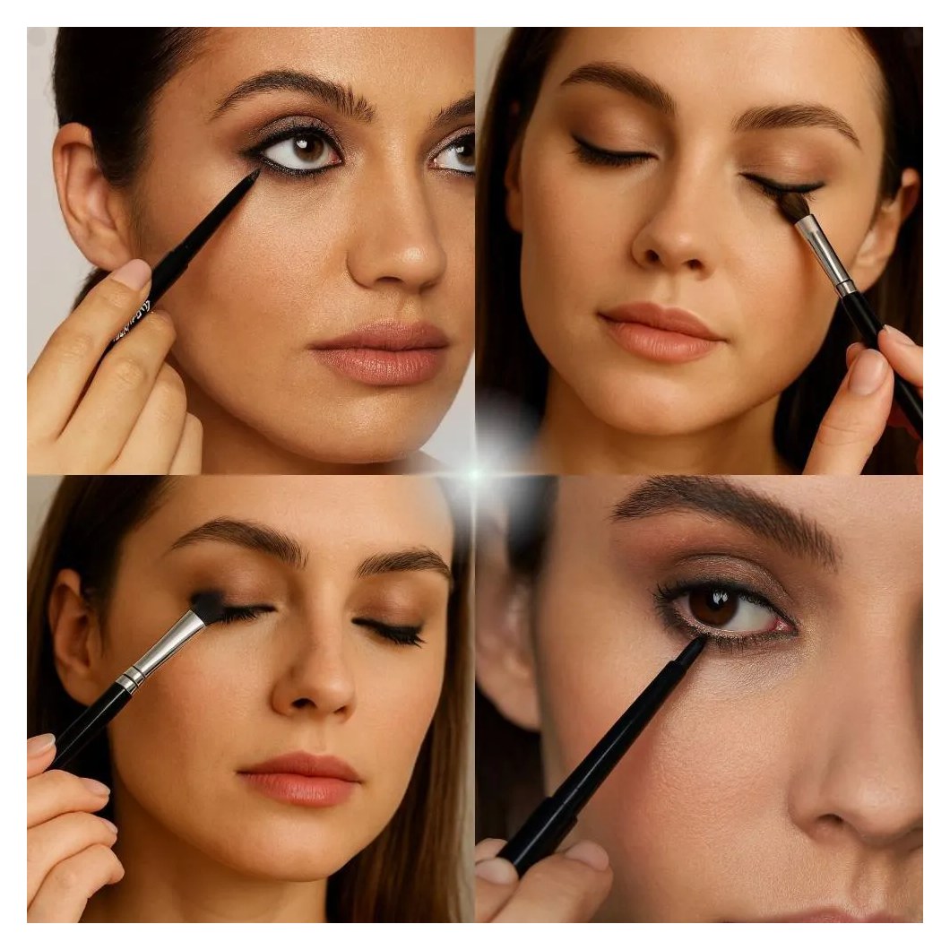 Lápis Retrátil Luisance Soft Line para Olhos Preto L711