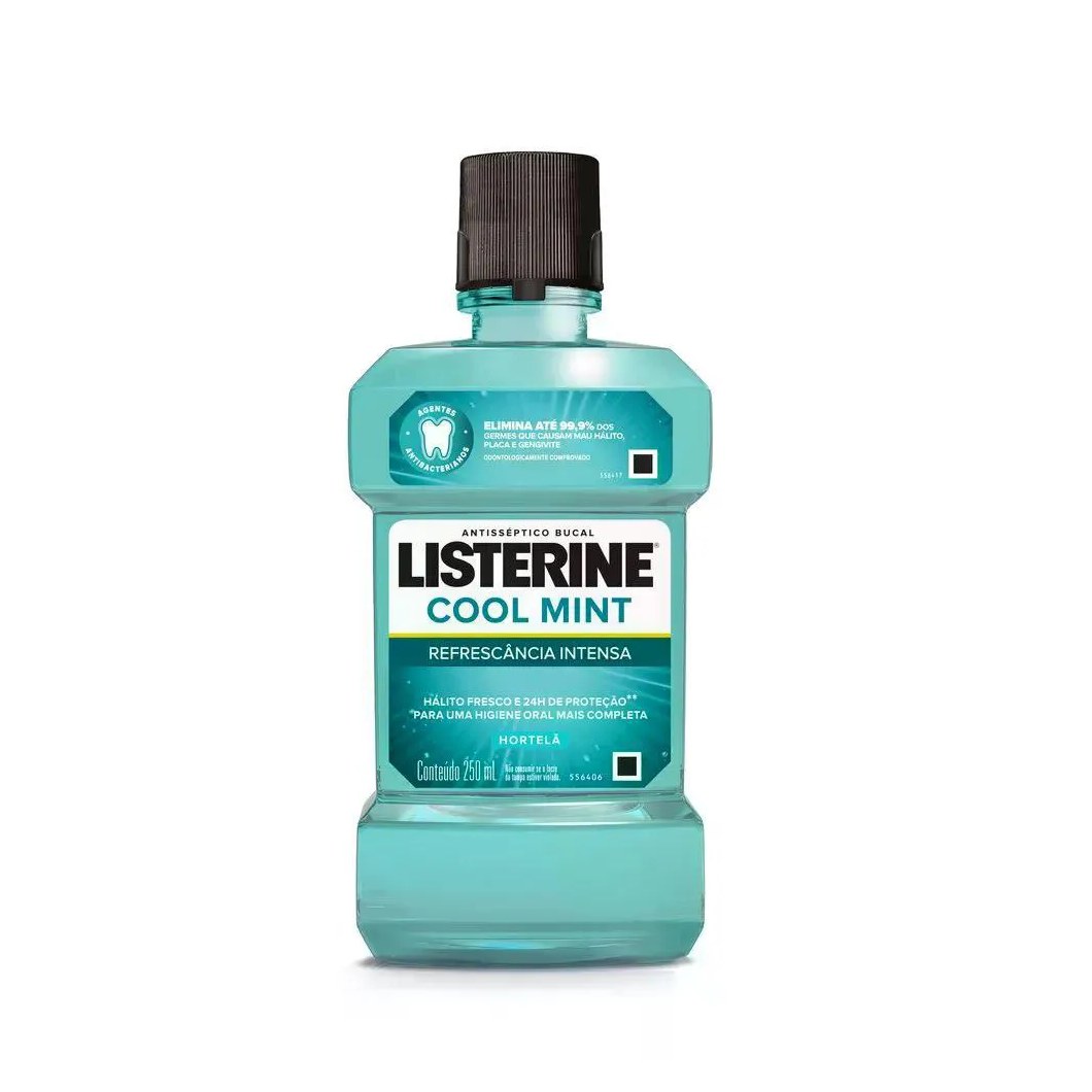 Listerine 250ml Cool Mint Hortelã