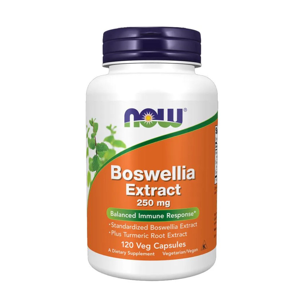 Extrato de Boswellia 250mg Now Foods 120Cáps Importado
