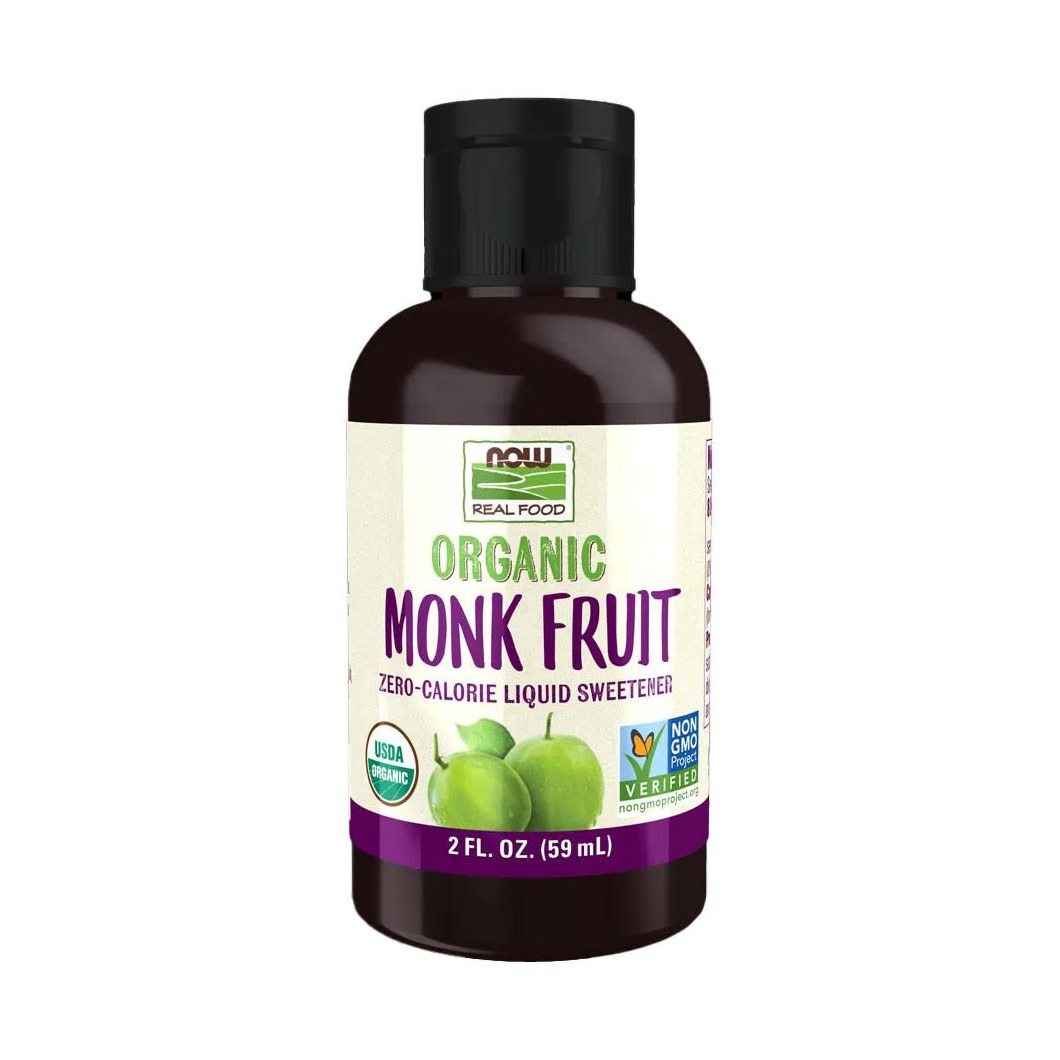 Fruta dos Monges Now Foods Adoçante Líquido 59ml Importado