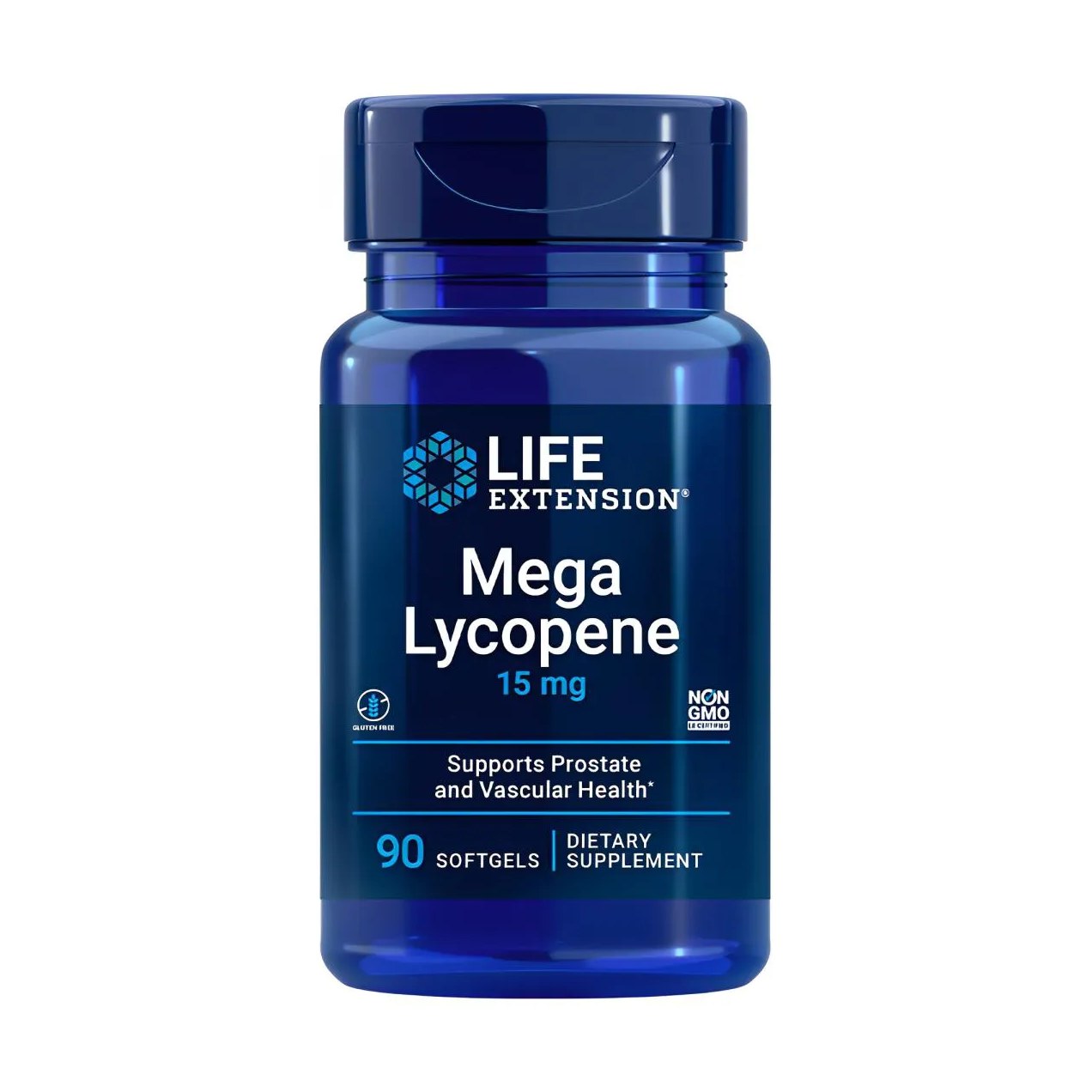 Mega Licopeno 15mg Life Extension 90 Softgels Importado