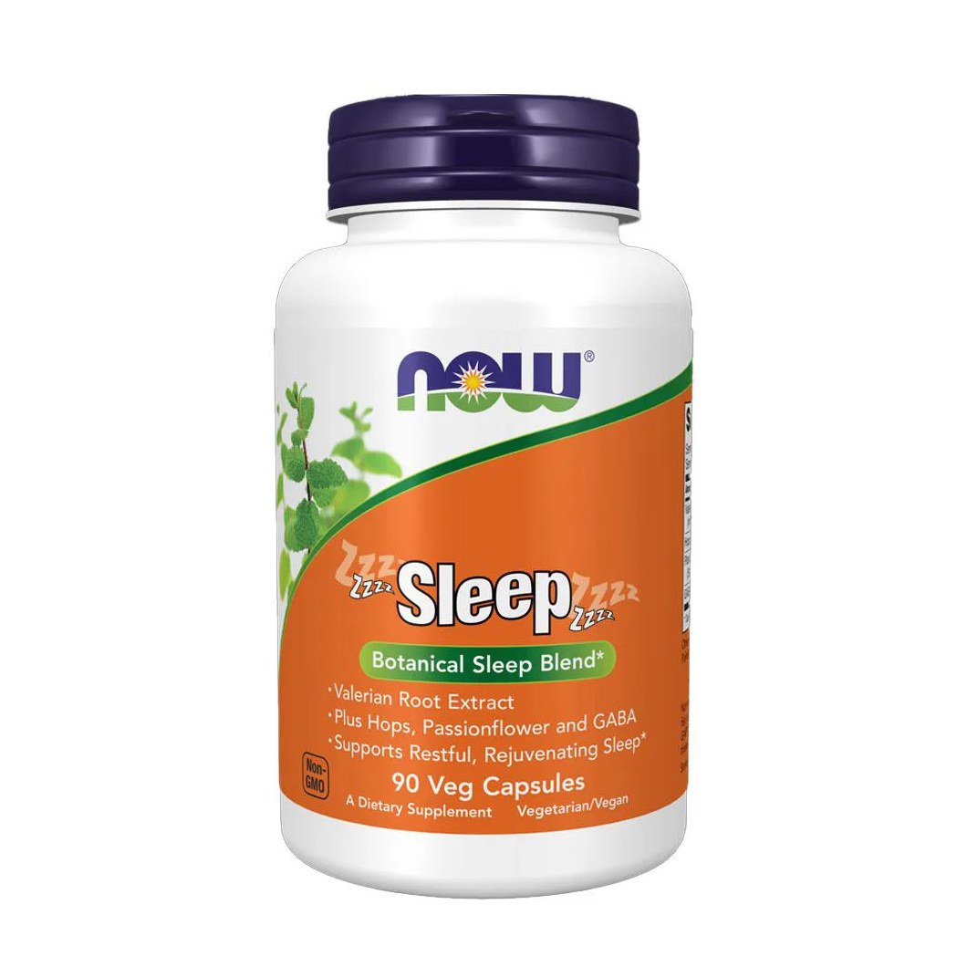Sleep Mistura Botânica Sono Now Foods 90Cáps Importado