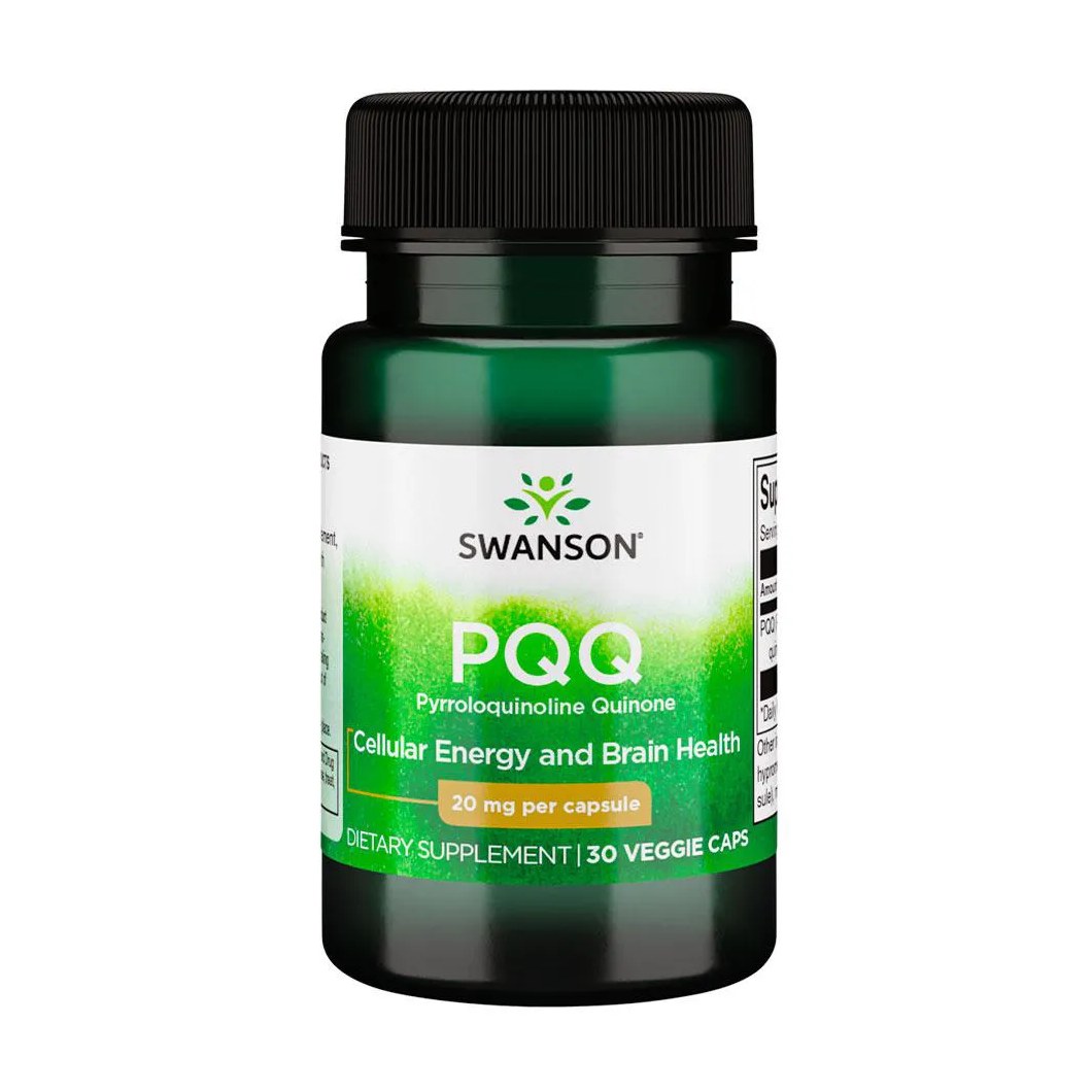 Pqq Quinone 20mg Swanson 30 Veg Caps Importado