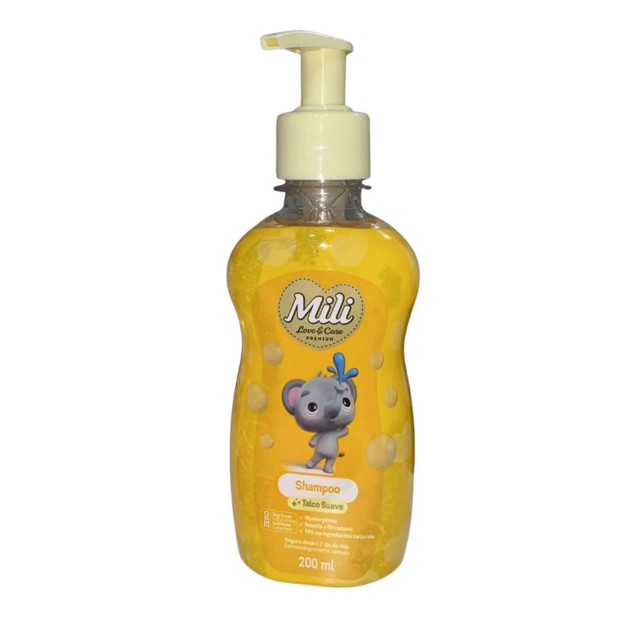 Shampoo Talco Suave 200ml Love & Care - Mili