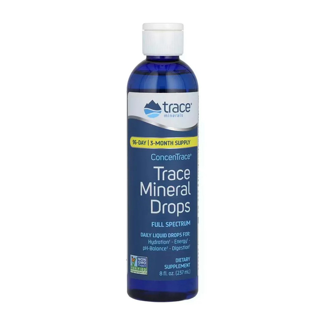 Trace Minerals Gotas ConcenTrace Trace Mineral Drops 237ml
